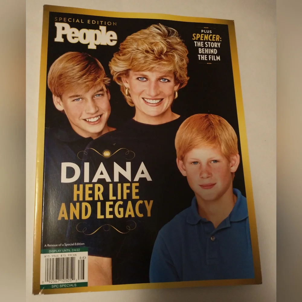Princess Diana & Her‎ Legacy People Magazine Special Edition 2022 NEW